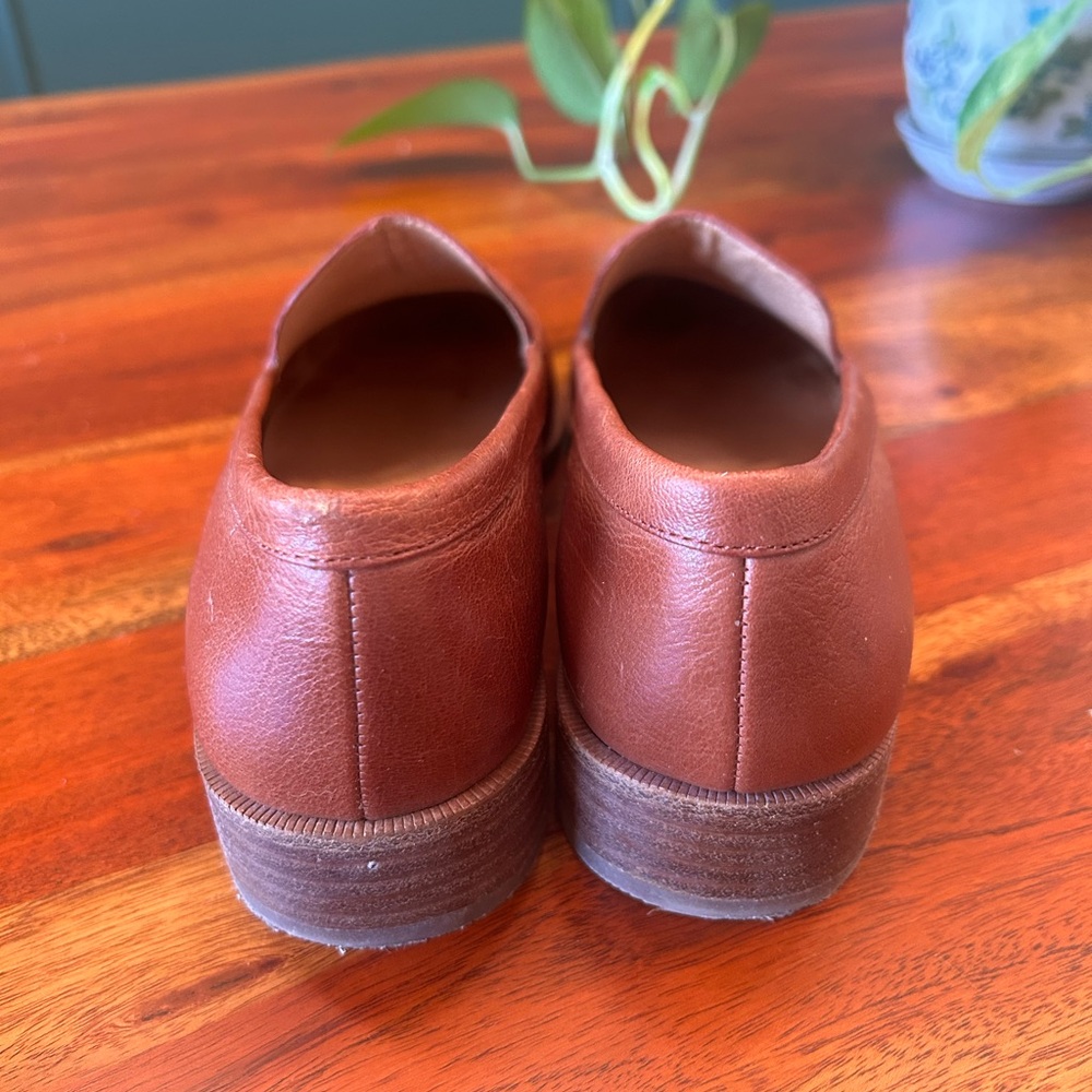 Madewell Frances Loafer in Burnished Mahongony - Picture 3 of 4